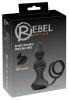 Rebel 2in1 - akkus, rádiós anál vibrátor péniszgyűrűvel