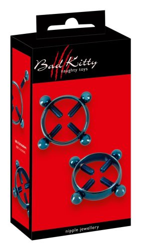 Bad Kitty csavaros mellbimbó dísz - kék