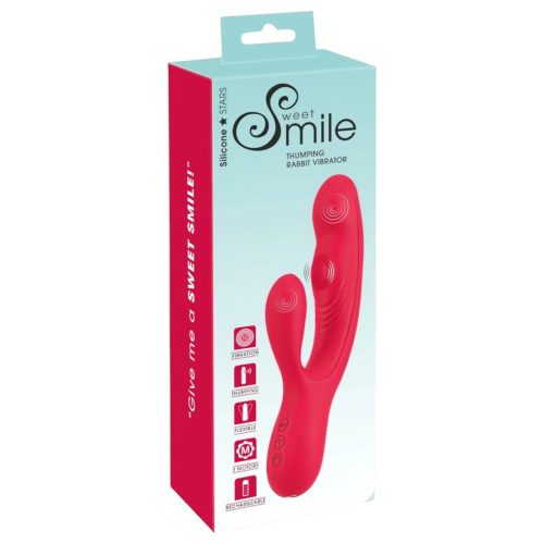 Smile Thumping Rabbit - akkus 3 motoros vibrátor