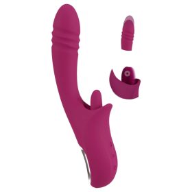 Javida Licking & Thrusting - lila nyelves lökő vibrátor