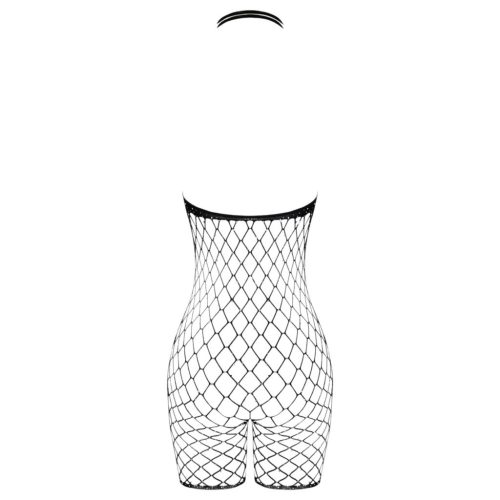 Cottelli nyitott hálós fekete body - S-L