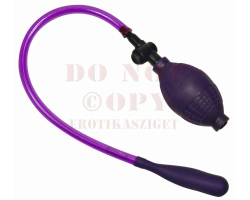 Bad Kitty - Latex lila ballon.