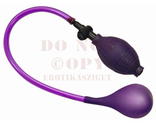 Bad Kitty - Latex lila ballon.