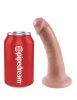 King Cock bőrhatású letapasztható dildó - 15 cm