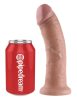 King Cock élethű letapasztható dildó - 20 cm