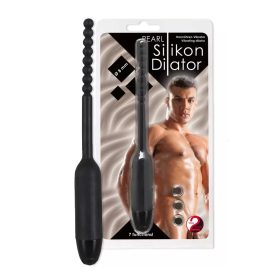 Gömbös szilikon húgycsővibrátor - dilator 