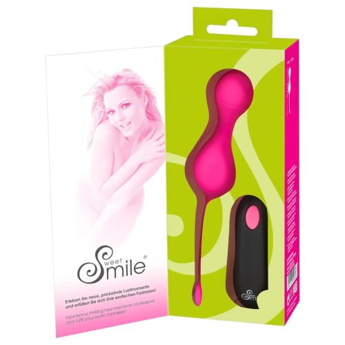 Vibrációs szerelem golyók távirányítóval – Smile