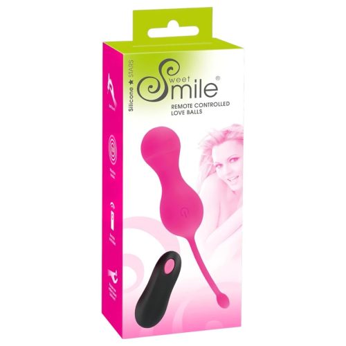 Vibrációs szerelem golyók távirányítóval – Smile
