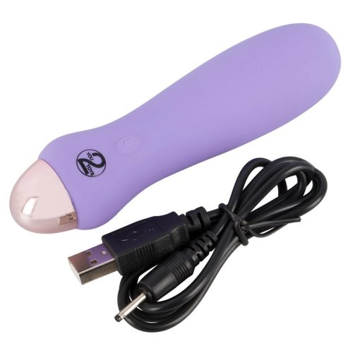 Cuties mini tölthető vibrátor - lila
