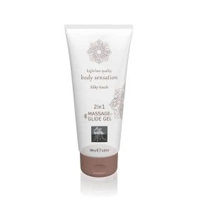 Shiatsu selymes masszázs és síkosító - 200 ml