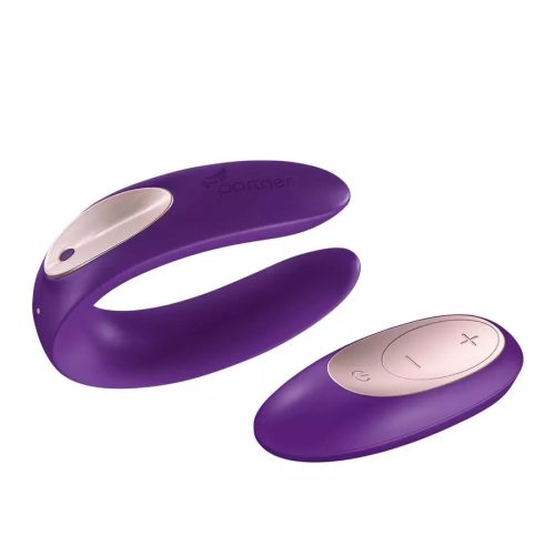 Satisfyer Double Plus Remote akkus vezeték nélküli párvibrator