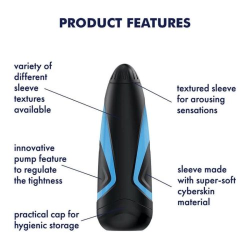 Satisfyer men szívó maszturbátor