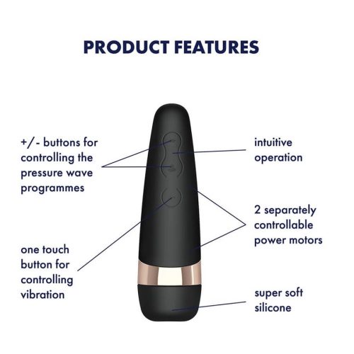Satisfyer PRO 3+ akkus csiklóizgató vibrátor 