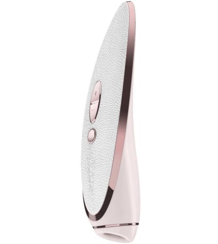 Satisfyer Luxury Pret akkus csiklóizgató - fehér