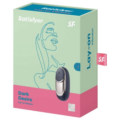 Satisfyer Dark Desire - akkus fekete csikló vibrátor