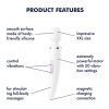 Satisfyer Woman Wand tölthető masszírozó - fehér