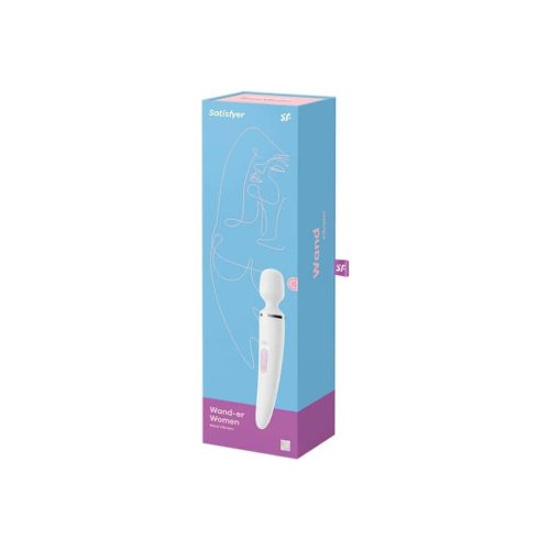 Satisfyer Woman Wand tölthető masszírozó - fehér