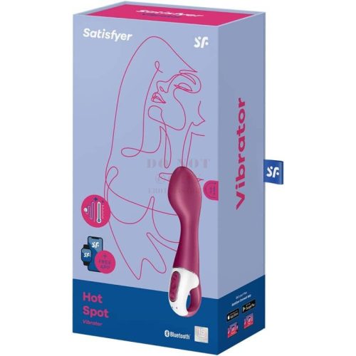 Satisfyer Hot Spot - melegedő G-pont vibrátor