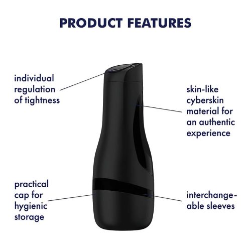 Satisfyer Men Classic - kézi szívó maszturbátor