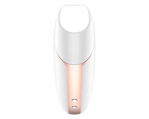 Okos vízálló csiklóizgató fehér vibrátor - Satisfyer Love Triangle