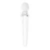 Satisfyer Double Wand okos tölthető masszírozó - fehér