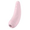 Akkus okos vízálló csiklóizgató pink vibrátor - Satisfyer Curvy 2