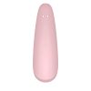Akkus okos vízálló csiklóizgató pink vibrátor - Satisfyer Curvy 2