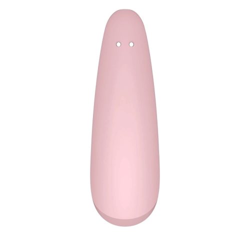 Akkus okos vízálló csiklóizgató pink vibrátor - Satisfyer Curvy 2