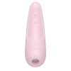 Akkus okos vízálló csiklóizgató pink vibrátor - Satisfyer Curvy 2