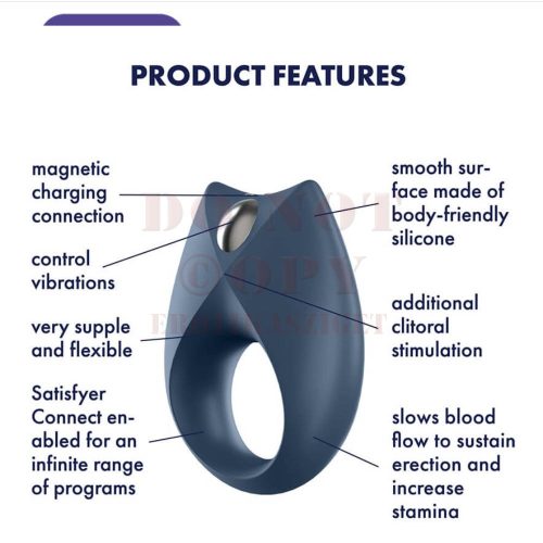 Satisfyer Royal One tölthető vibrációs gyűrű