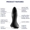 Satisfyer Rotator Plug 1 - gyöngyös anál vibrátor