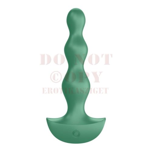 Satisfyer Lolli vízálló anál vibrátor - zöld