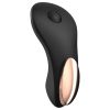 Satisfyer Little Secret - tölthető fekete csiklóizgató vibrátor
