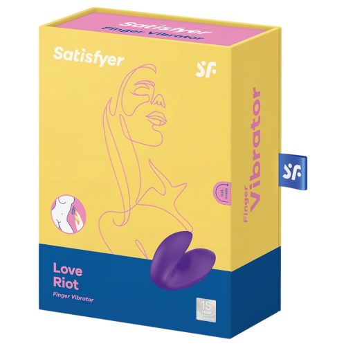 Satisfyer Love Riot - vízálló , akkus ujjvibrátor