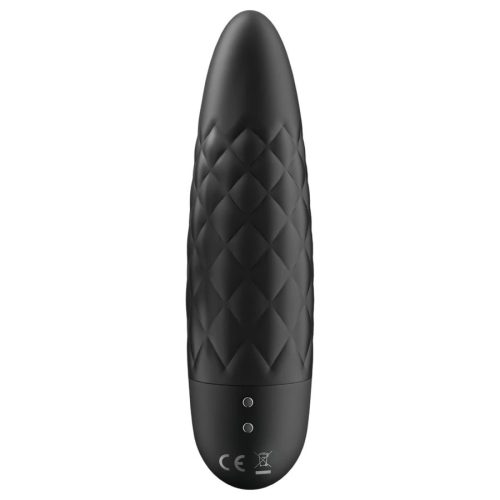 Satisfyer Ultra Power Bullet 5 -akkus fekete csiklóizgató vibrátor