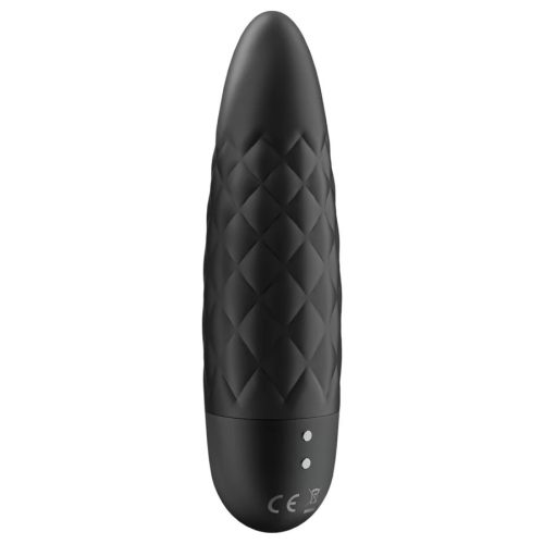 Satisfyer Ultra Power Bullet 5 -akkus fekete csiklóizgató vibrátor