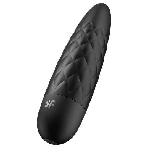Satisfyer Ultra Power Bullet 5 -akkus fekete csiklóizgató vibrátor