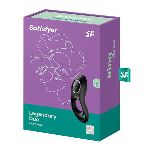 Satisfyer Legendary Duo  vibrációs tölthető péniszgyűrű