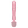 Satisfyer Triple Lover - pink G-pont és masszírozó vibrátor