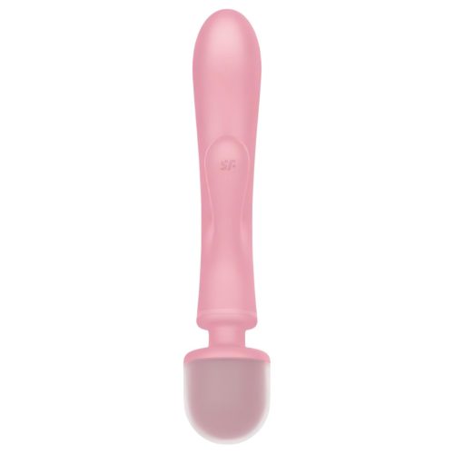 Satisfyer Triple Lover - pink G-pont és masszírozó vibrátor