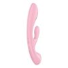 Satisfyer Triple Oh tölthető csiklókaros pink vibrátor