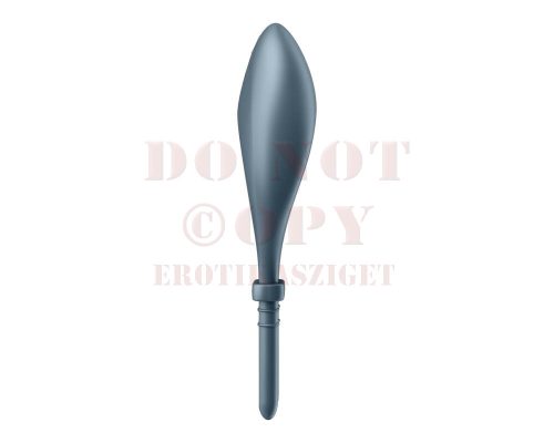 Satisfyer Bullseye tölthető vibrációs péniszgyűrű - sötétkék