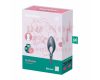 Satisfyer Bullseye tölthető vibrációs péniszgyűrű - sötétkék