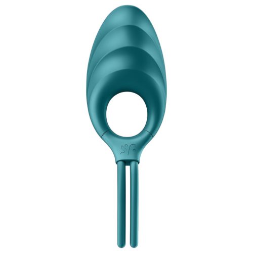Satisfyer Swordsman - zöld akkus, vibrációs péniszgyűrű