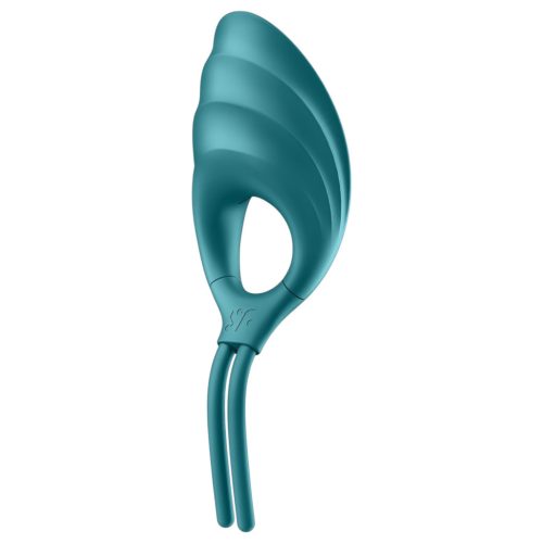 Satisfyer Swordsman - zöld akkus, vibrációs péniszgyűrű