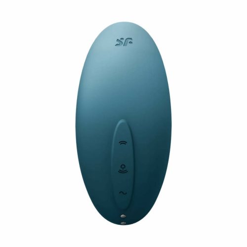 Akkus vízálló csiklóizgató vibrátor - Satisfyer Vulva Lover 2 kék