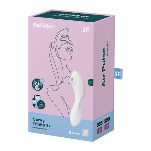 Satisfyer Curvy Trinity 5+ akkus dupla vibrátor