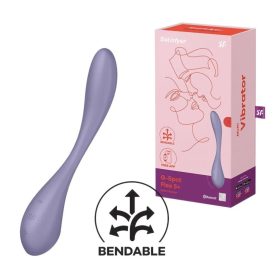 Satisfyer G-pont Flex 5 +vibrátor - lila