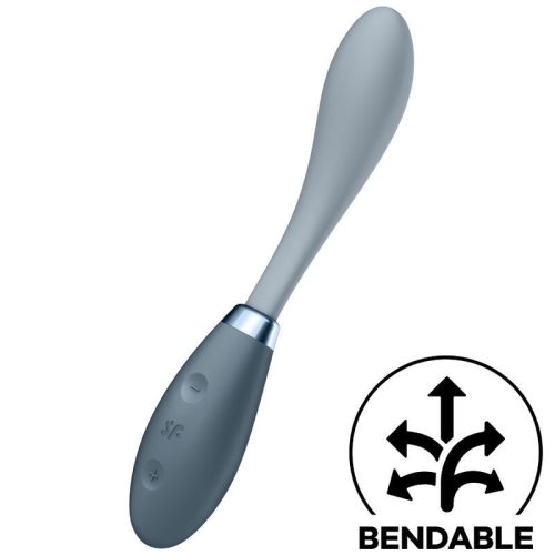 Satisfyer G-pont Flex vibrátor - szürke