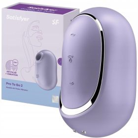  Satisfyer Pro 2 Go 2 léghullámos csiklóizgató vibrátor - lila